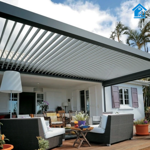Pergola Bioclimatica in Alluminio Motorizzata Sweet Home, Personalizzabile, Impermeabile ed Ecologica - Product Image 2