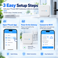 Passerelle TTlock pour la maison intelligente, passerelle G2 pour appareil Wifi, contrôle à distance pour la maison intelligente, serrure de porte TTlock
