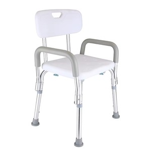 New Products Elderly and Disabled Used Bathing Adjustable Shower <b>Chair</b> Foldable Aluminum Alloy/steel Commode Toilet <b>Chair</b> - Product Image 6