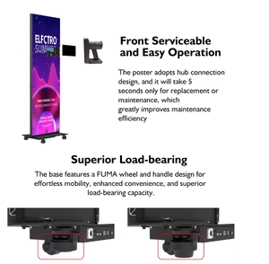 Pantalla LED para Interiores Novastar TB40 Kinglight SMD1515 ICN P1.86, Cartel LED GOB, Video Wall Animado Publicitario Móvil, 640*1920mm - Product Image 3