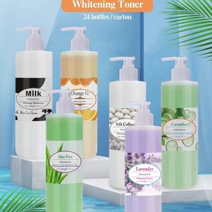 Private Label Face Toner idratante sbiancante pelle lenitiva acqua schiarente dissolvenza macchie scure - Product Image 1