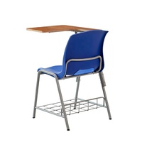 Mobilier de bureau réglable en plastique métallique pour les écoles et les réunions Table de conférence Chaises applicables pour la salle de réunion de bureau