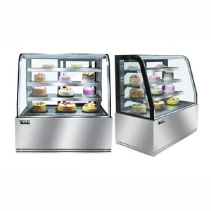 Cake Showcase Refrigerator Bakery Showcase Glass Display Refrigeration Equipment