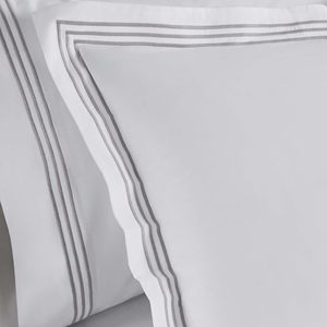 SANHOO Luxe 5-sterrenhotel 100% katoen 600 draadjes per inch kingsize beddengoedset met borduurwerk - Product Image 4