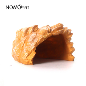 Terrarium Décoratif Paysage Résine Reptile Habitat Cachant Rock Cave Abri pour Reptiles et Amphibiens - Product Image 4