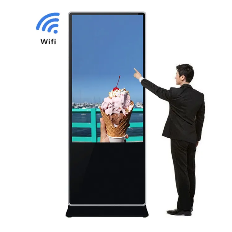 85 Inch Lcd HD Screen Advertisement Display Android Digital Signage Media Player