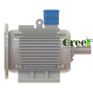 Alternador PMG de alta densidad de potencia de 24 KW y 600 rpm para sistema eólico residencial - Product Image 5