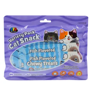Dry Cat Food Salmon Flavor Cat Snacks