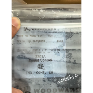 1PCS NUEVO Controlador WOODWARD 9907-014 2301A Envío Rápido a través de Fedex/DHL - Product Image 2