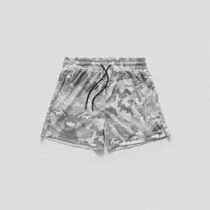 Custom logo Gym <b>Shorts</b> <b>Camo</b> Waistband Polyester Pockets Split Hem Sports Active Mens Workout Gym Athletic <b>Shorts</b> for Men - Product Image 2