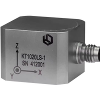 Accéléromètre piézoélectrique IEPE ±25g, capteur d'accélération de vibration triaxiale ICP, transducteur de surveillance de machines industrielles
