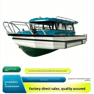 <span class=keywords><strong>Bateau</strong></span> <span class=keywords><strong>de</strong></span> pêche professionnel 2026 en alliage d'aluminium et plastique renforcé <span class=keywords><strong>de</strong></span> fibre <span class=keywords><strong>de</strong></span> verre, yacht, <span class=keywords><strong>bateau</strong></span> rapide, navire marin - Product Image 2