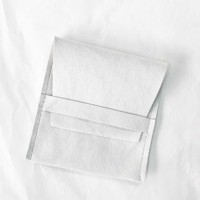 Pochette à bijoux personnalisée en velours avec rabat, surface douce type daim, anti-rayures pour bagues, boucles d'oreilles, colliers