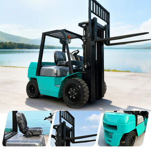 מלגזה דיזל 3.5 טון 4x4, מלגזות דיזל 3 טון, 3.5 טון, 4 טון, 5 טון, מלגזות בעירה פנימית להרמה בתוך מחסן - Product Image 5