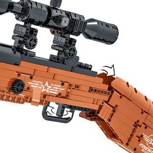 Mork 051005 Firewire Alliance 98K โมเดลท<span class=keywords><strong>ห</strong></span>าร,ของเล่นตัวต่อเพื่อการศึกษา DIY รูปทรงปืน - Product Image 5