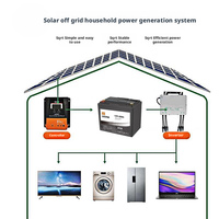 Système d'alimentation hybride tout-en-un SINOSUN 20KW, panneaux en silicium monocristallin, contrôleur MPPT lithium-ion, surveillance intelligente, 30 ans
