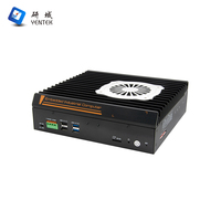 Intel LGA1151 6e 9e génération ventilateur refroidissement PC industriel DDR4 SSD 2 LAN 6 RS232 DB9 COM 8in8out DIO DIN Rail Linux Stock
