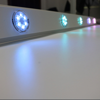 SHIJI Luz de pista de Navidad permanente 40mm RGB/RGBW techo LED Pixel luz al aire libre impermeable Pixel Led punto fuente de luz