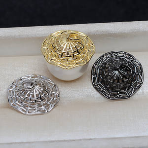 Colgante de Plata S925 Hecho a Mano con Forma de Sombrero de Pescador Barroco, Versátil para Joyería DIY con Soporte Hueco 3985 Accesorio - Product Image 5