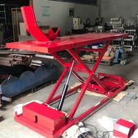 BIAOSIN utilisé moto ascenseurs 450KG verrouillage pneumatique ciseaux Table élévatrice support pour Garage