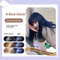 Jiaying 2025 Micro-Cover Hair Dye Blanc Gris Brun Ingrédients à base de plantes Traitement des cheveux à domicile Crème Inspirée Concept de thé au lait