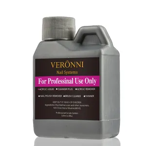 VERONNI工厂批发120毫升指甲液体丙烯酸UV指甲丙烯酸指甲延伸液体单体