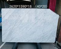 Grande dalle de marbre dolomite blanc italien naturel, polie, avec veines gris moyen, pour îlot de cuisine de luxe, panneau mural, villa, hôtel