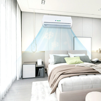 Climatisation mini-split solaire hors réseau Esun 9000 Btu 24v DC avec batterie de secours pour les zones éloignées Vente directe d'usine