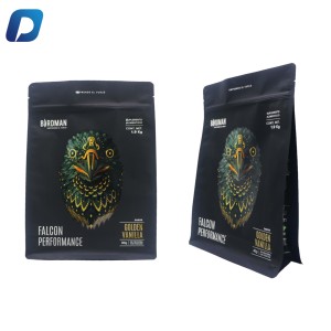 Logo Bag Plastic Bags With Zipper Accept Customized Logo Printing Factory Custom UV Logo Printed Flat Bottom Bag Mylar Plastic Pouch Luxury Bags Packaging With Zipper