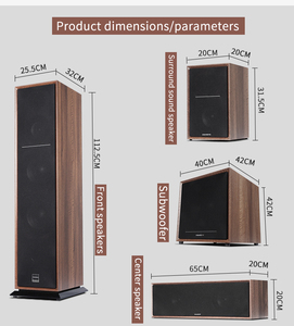 Sistema de Sonido Envolvente 7.1 para el Hogar, Sistema de Cine en Casa de Madera con Amplificador Digital Compatible con Sonido Envolvente 3D/8K - Product Image 6