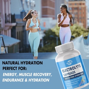 Cápsulas de Electrolitos de Marca Privada OEM, Suplemento de Electrolitos con Calcio, Vitamina D3, Nutrición Deportiva para la Resistencia, Correr - Product Image 3