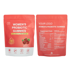 Gomitas probióticas para mujer de alta potencia con fibra prebiótica para el bienestar natural y la energía - Product Image 3