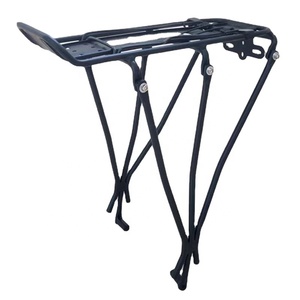 Portaequipajes Trasero Ajustable para Bicicleta de Montaña con Guardabarros, de Aleación de Aluminio, para Bicicletas <span class=keywords><strong>MTB</strong></span> de 24"-<span class=keywords><strong>29</strong></span>" con Frenos V-Brake y de Disco - Product Image 1
