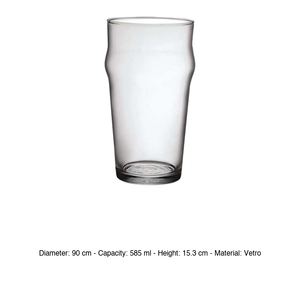 Nonix Tempered Beer Glass 58 cl Bormioli Rocco H 15.3 cm Ø 9 cm - Product Image 3