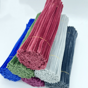 IStapromo, fábrica de regalos, suministros para manualidades DIY, limpiadores de Pipa, juguete educativo para niños, tallos de chenilla borrosos coloridos para Artes - Product Image 3