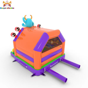 Château gonflable sur le thème des monstres, nouvelle conception, adapté à la <span class=keywords><strong>location</strong></span> commerciale et à l'usage familial, parfait <span class=keywords><strong>pour</strong></span> les fêtes d'enfants en plein air - Product Image 5