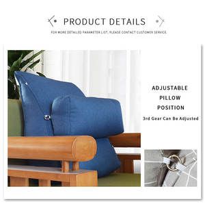 Tianyuexu — coussin de <span class=keywords><strong>voiture</strong></span> en forme de Triangle, <span class=keywords><strong>pour</strong></span> le <span class=keywords><strong>dos</strong></span>, canapé, oreiller, mousse, <span class=keywords><strong>pour</strong></span> adultes, Logo personnalisé utilisé, Polyester/lin - Product Image 6