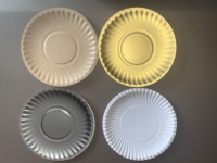 (MB-400) Machine automatique de fabrication de plats alimentaires en feuille d'aluminium de haute qualité pour les assiettes en papier de grande taille avec 2 stations