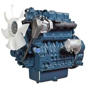 Motor diesel usado secundário v2403t kubota, 4 cilindros