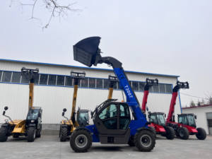 Chine importation chariot élévateur 3 tonnes petit chariot télescopique <span class=keywords><strong>jcb</strong></span> chariot élévateur télescopique avec seau - Product Image 2