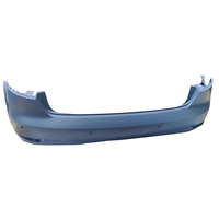 8W5807067A 8W5807067B Spesifikasi OE Suku Cadang Penutup Bumper Belakang untuk Audi A4 B9 8W Sedan 2015-2019 Dilapisi Cat Dasar dengan Lubang Sensor PDC