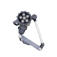 Lampu Kerja Mesin CNC ONN-M2 Lengan Panjang 24v/220v IP68 Lampu Mesin LED Kecerahan Tinggi Lampu Sorot Harga Pabrik