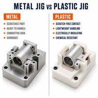 Service d'usinage CNC pour supports et gabarits en plastique technique sur mesure, pour un assemblage sans marquage et un positionnement de précision