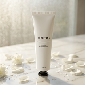 Crème pour les mains essentielle Wellstand 40ML hydratante pour peaux sèches adultes sans parfum - Product Image 1