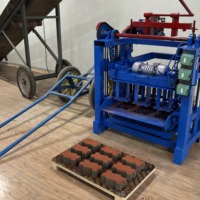 Offre Spéciale Prix Usine Machine Automatique de Fabrication de Briques Creuses et Solides en Ciment 4-25