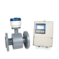 Medidor de Flujo Electromagnético Integrado para Agua, Diésel, Alcohol y Líquidos, con Conexión de Abrazadera