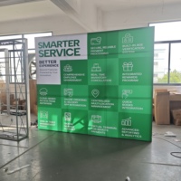 Stand Feria: Caja de Luz Portátil para Inventario y Análisis en Ferias Comerciales de Tecnología para Hostelería, Exhibición de Pared para Stands