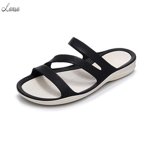 Sandalias de Playa de Verano <span class=keywords><strong>2026</strong></span>, Económicas y Sencillas, para Mujer, Impermeables, Punta Abierta, Planas, Tipo Jelly - Product Image 5