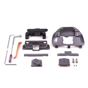 Getitall Dash Frame For Tesla Model 3 Y 2017 2021 Screen Rotating <b>Bracket</b> Piano <b>Black</b> Plastic Mount Kit - Product Image 1