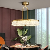 Lámpara de techo y colgante de cristal, creativa, nueva, decoración de lujo, JY9300